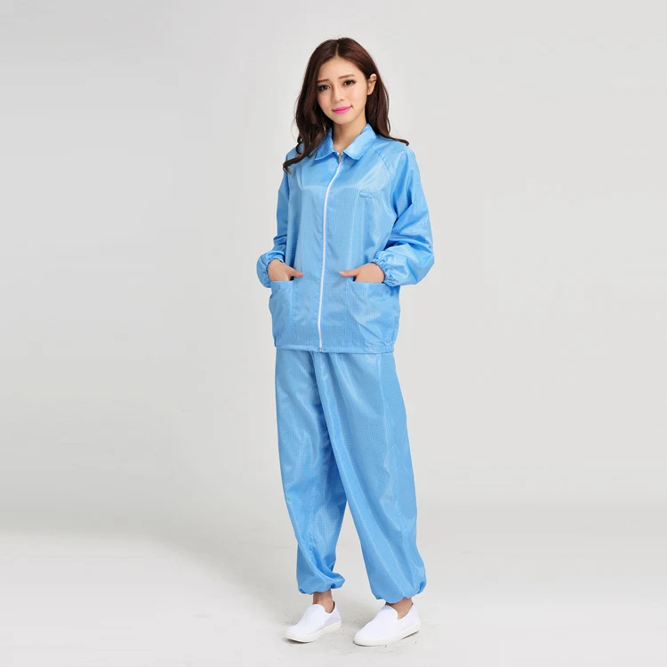 職場の安全性と効率を向上させるための帯電防止クリーンルームつなぎ服の進歩はありますか?