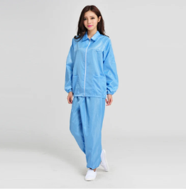 ESDの衣服の使用と予防策